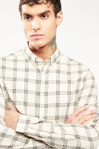 $Chemise regular - Beige