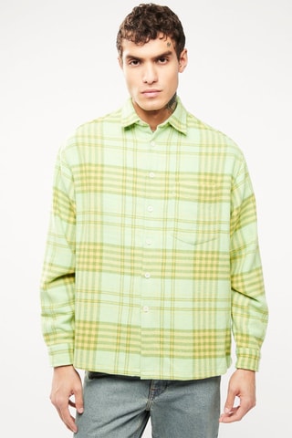 $Chemise oversize - Vert clair