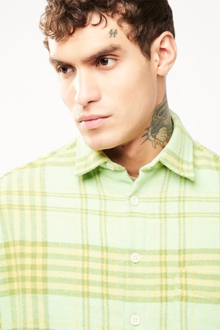$Chemise oversize - Vert clair