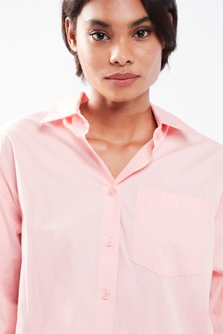 $Chemise oversize - Rose