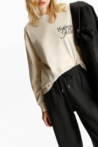 $T-shirt - Beige