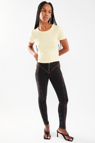 $T-shirt - Jaune