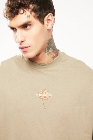 $T-shirt oversize - Kaki