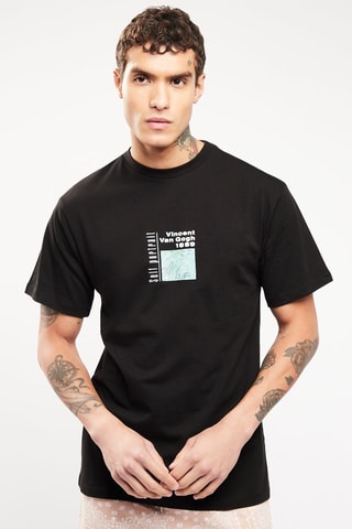 $T-shirt Vincent Van Gogh - Noir