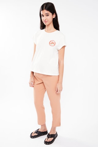 $T-shirt de maternité de pyjama - Blanc