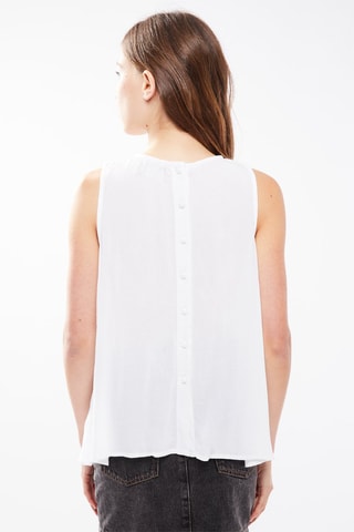 $Blouse - Blanc