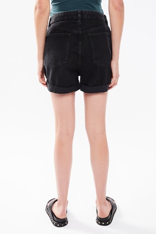 $Short de maternité en jean taille haute - Noir