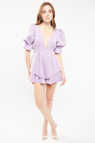 $Combishort - Mauve