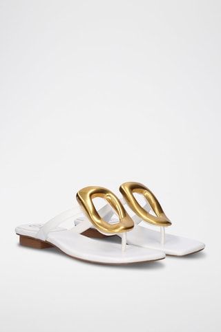 $Tongs Orm - Blanc