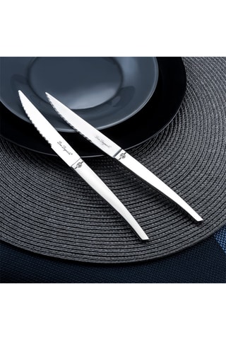 $6 couteaux à steak en acier inoxydable 13/0 Jet - 10,5 cm