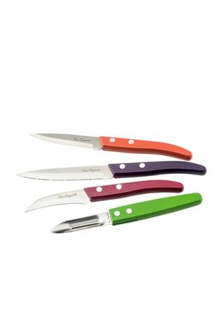 $4 couteaux en acier inoxydable 13/0 et bois Forest