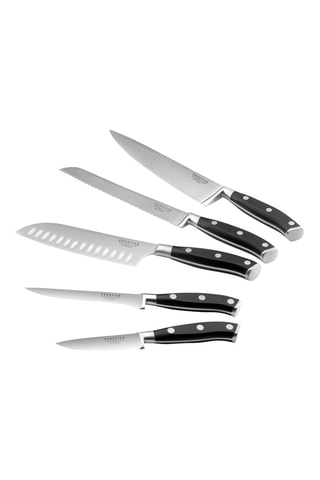 $Bloc de 5 couteaux de cuisine Vulcano