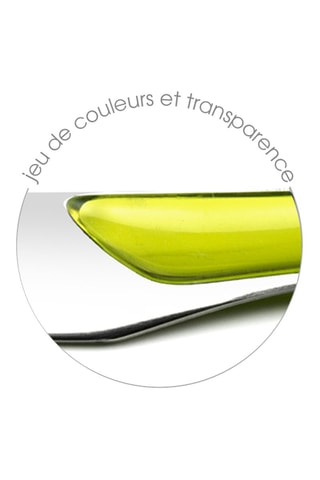$Ménagère en acier inoxydable Solstice Vert Anis - 24 pièces
