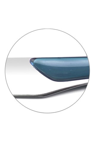 $Ménagère en acier inoxydable Solstice Bleu Denim - 24 pièces