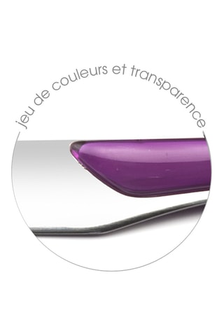 $Ménagère en acier inoxydable Solstice Violet - 24 pièces