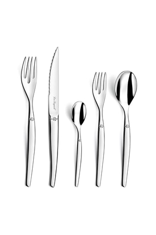 $Ménagère en acier inoxydable 18/0 Jet miroir - 20 pièces