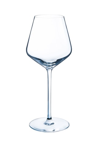 $2 coffrets 4 verres à pied en cristallin Diamantis - 38 cl
