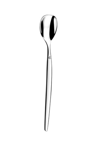 $6 cuillères à glace et mazagran en acier inoxydable Jet Miroir