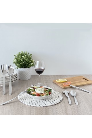 $2 couverts de service en acier inoxydable Figure Inox
