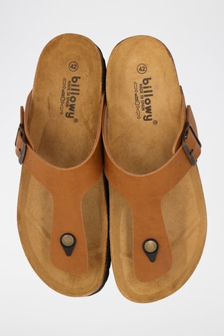 $Tongs Rosso Camel