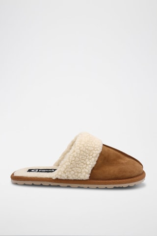 $Chaussons en nubuck Matrix - 
Camel