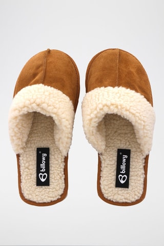 $Chaussons en nubuck Matrix - 
Camel