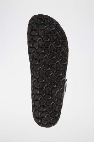 $Sandales en cuir - Noir