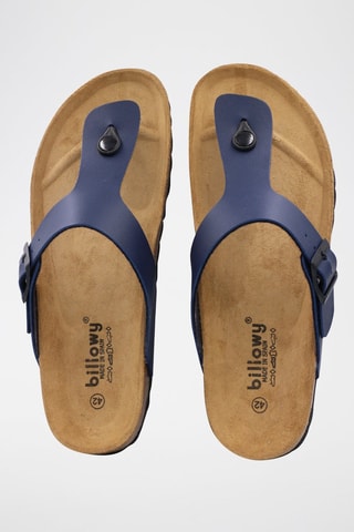 $Sandales Rosso - Bleu marine