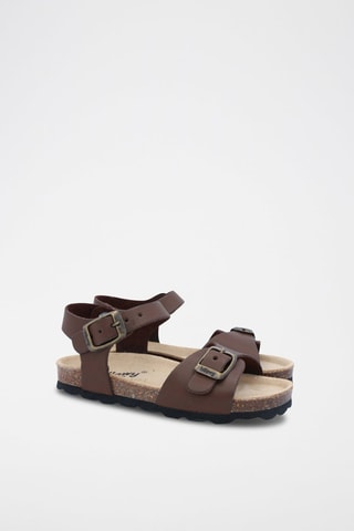 $Sandales Rosso - Marron foncé