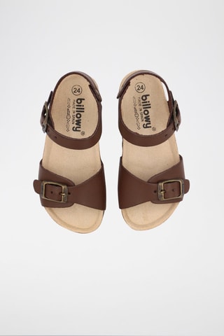 $Sandales Rosso - Marron foncé