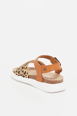 $Sandales Zeus - Beige et camel