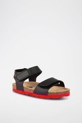 $Sandales Rosso - Noir
