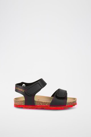 $Sandales Rosso - Noir