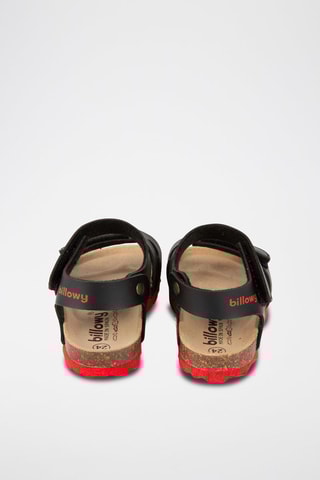 $Sandales Rosso - Noir
