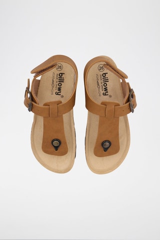$Sandales Rosso Camel