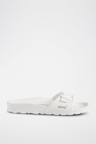 $Mules - Blanc