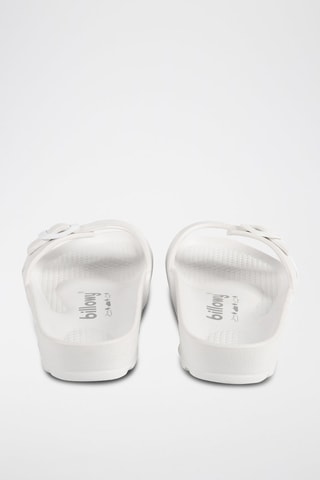 $Mules - Blanc