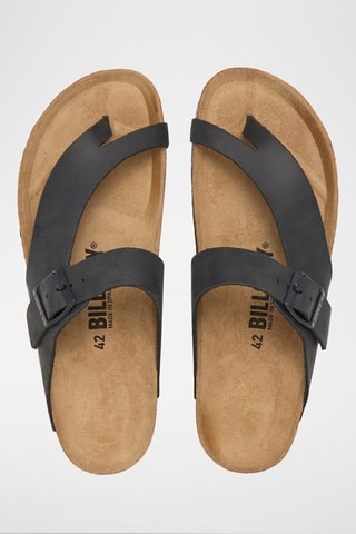 $Sandales en cuir - Noir