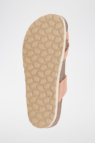 $Sandales en cuir - Rose