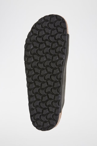 $Mules en cuir - Noir