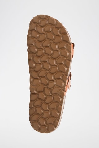 $Mules en cuir - Camel