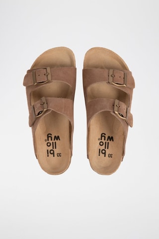 $Mules en nubuck Marron clair