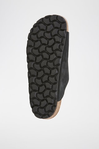 $Mules en nubuck - Noir