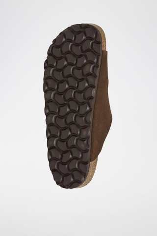 $Mules en nubuck - Marron