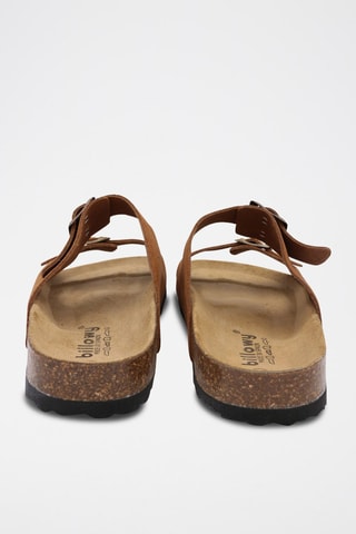 $Mules en cuir Rosso Marron clair