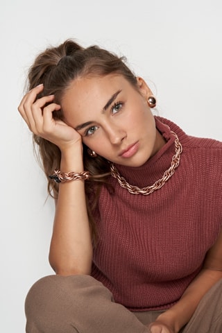 $Bracelet Korda - Doré rose
