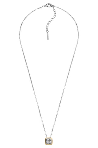 $Collier Crystal Color - Argent et zircons cubiques