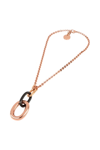 $Collier Classica - Doré rose et noir