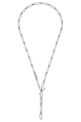 $Collier Fancy - Argent et zircons cubiques