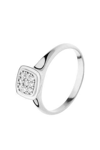 $Bague Crystal Color - Argent et zircons cubiques